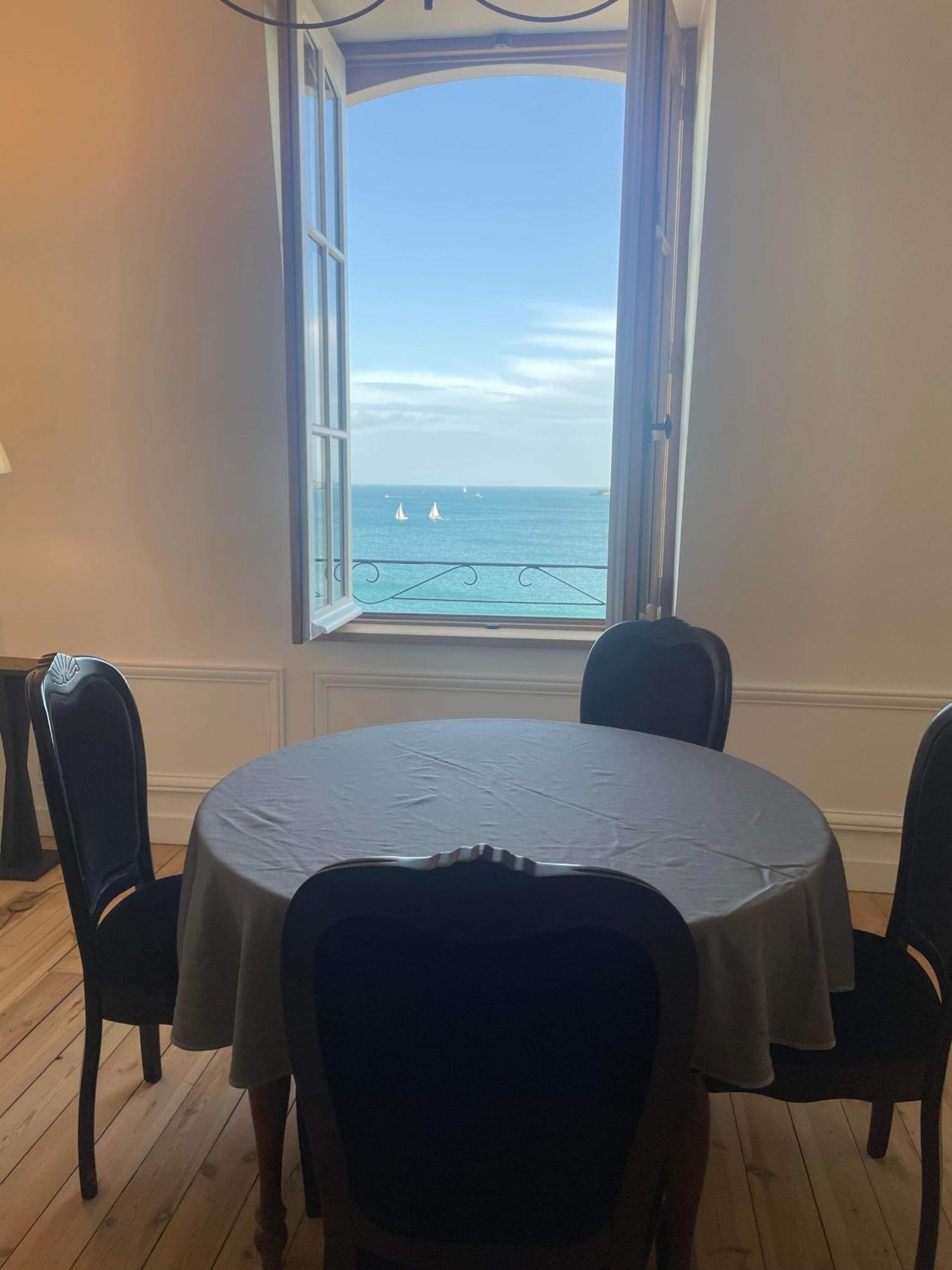Le Royal XIX Dinard Vue Mer Luxe Buitenkant foto