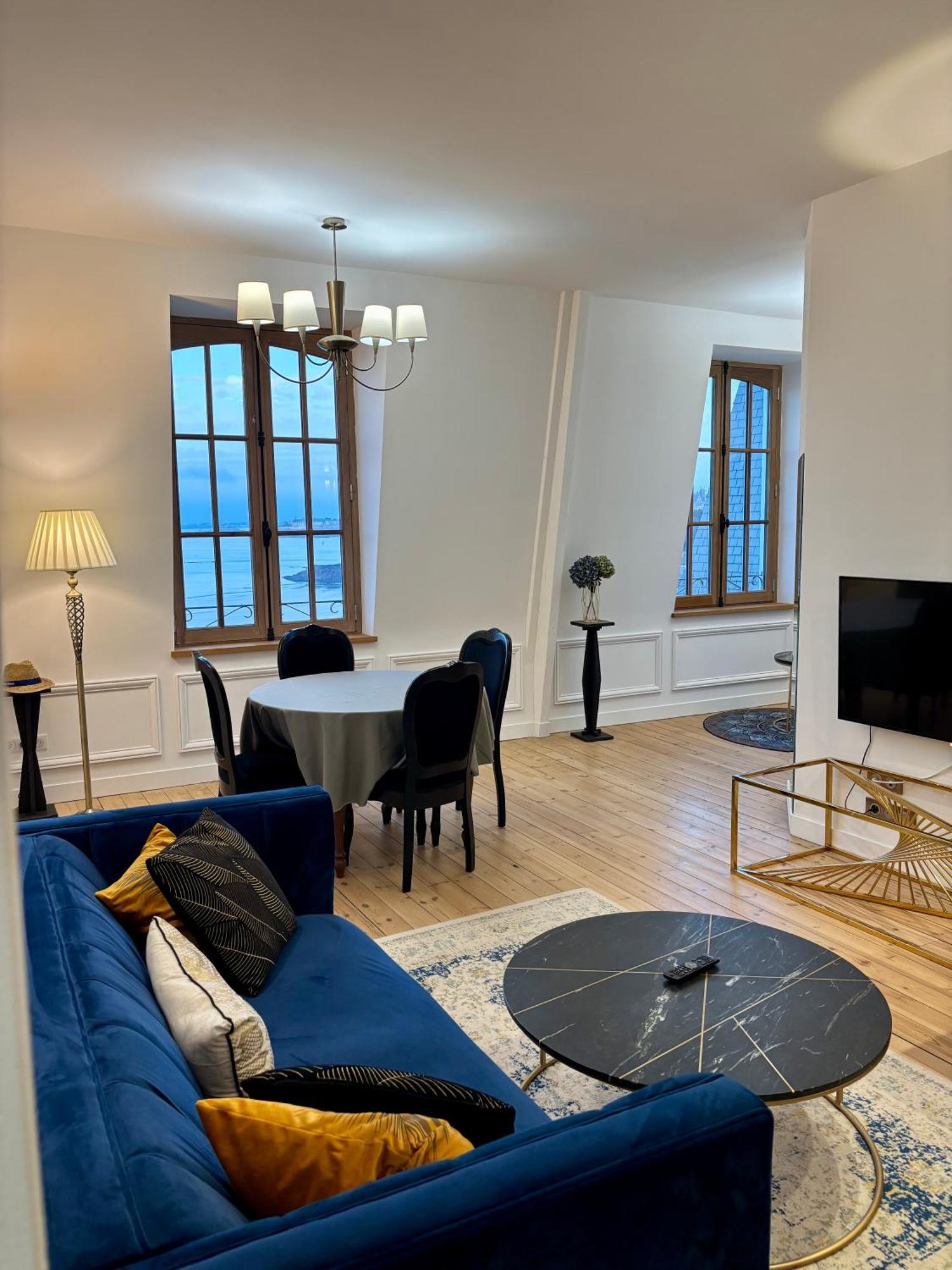 Le Royal XIX Dinard Vue Mer Luxe Buitenkant foto